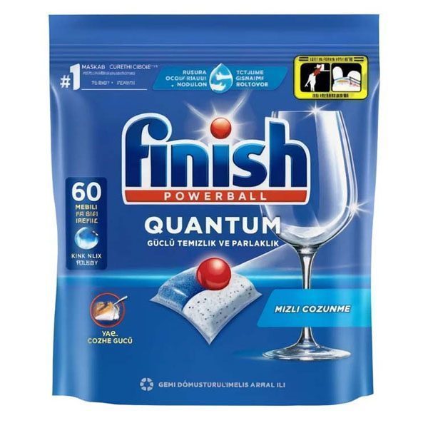 Finish 60 Tabs - (powerball) (quantum)