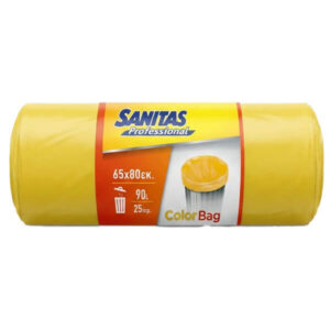 Sanitas Professional Σακκουλa Απορ/των Κιτρινες (20τεμ) - (65cmx80cm)