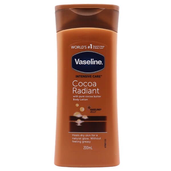 Vaseline Body Lotion 200ML - (cocoa Radiant)