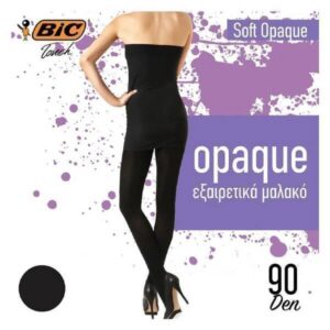 BIC Καλσόν Soft Opaque 90DEN (Μαύρο)