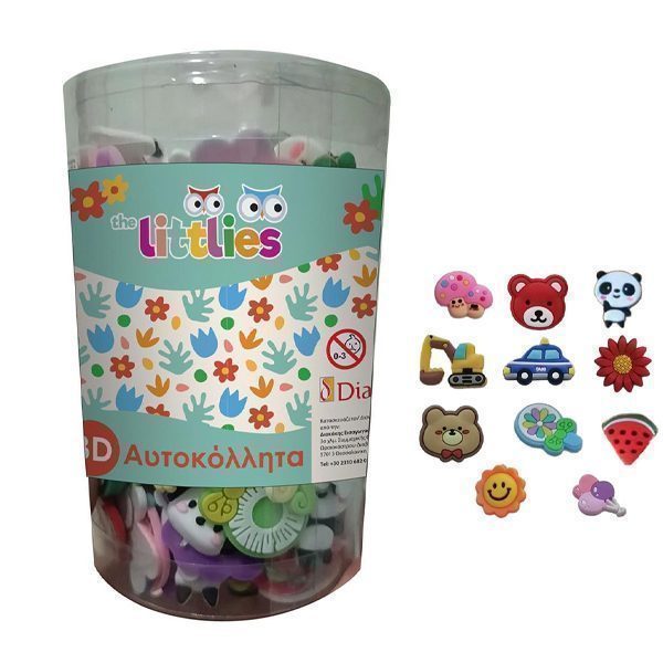 Αυτοκολλητο 3d Φιγουρα The Littlies