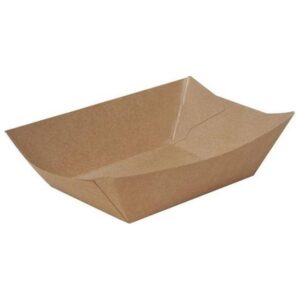 Κραφτ Σκαφακι Φαγητου 650ML - (50τεμ.) - (21x15x5cm) - (13,8x8,5x5cm) - (23oz)