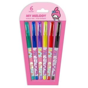 Στυλο Μεταλλικο 6ΤΕΜ My Melody