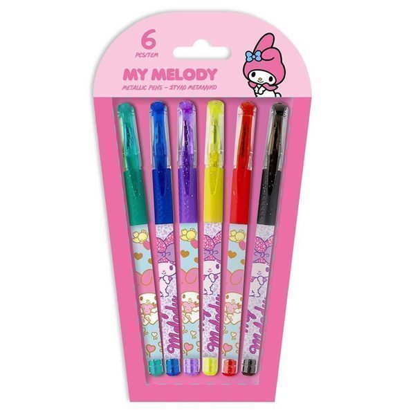 Στυλο Μεταλλικο 6ΤΕΜ My Melody