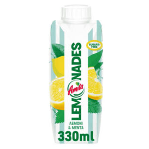 Amita Lemonades 330ML - (λεμονι & Menta)