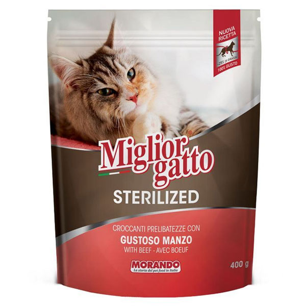 Miglior Γατοτροφη Κροκετα Στειρωμενα 400GR - (βοδινο)