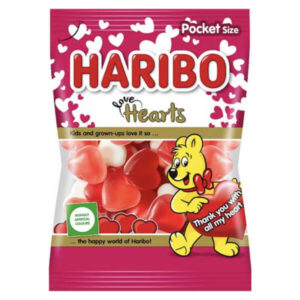 Haribo Ζαχαρωτα 80GR - (love Hearts)