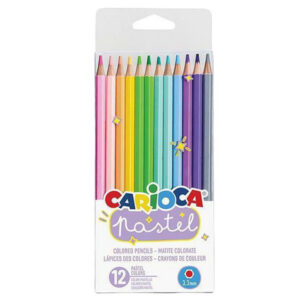 Carioca Ξυλομπογιες (12τεμ.) - (pastel) (32398)