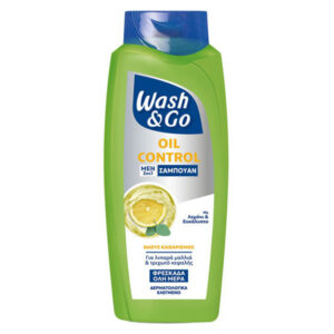 Wash & Go Shampoo 650ML - (oil Control Men 2 In 1)