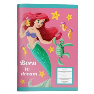 Τετραδιο Καρφιτσα 40φ 17X25CM - (princess Ariel) (565853)