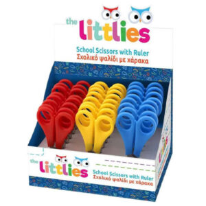 The Littlies Ψαλιδι Με Χαρακα 13CM (24τεμ.) - (646091)