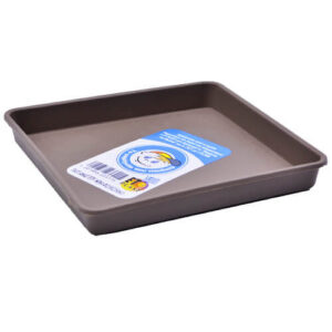 Et Plast Πιατο Γλαστρας Αναις Τετραγωνη 17X17CM - (μοκα)
