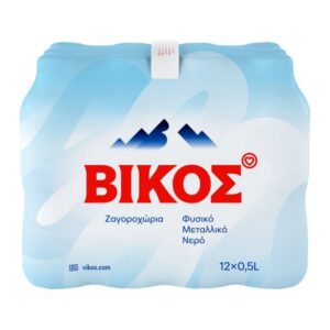 Βίκος Φυσικό Μεταλλικό Νερό 0.5lt (12pack)