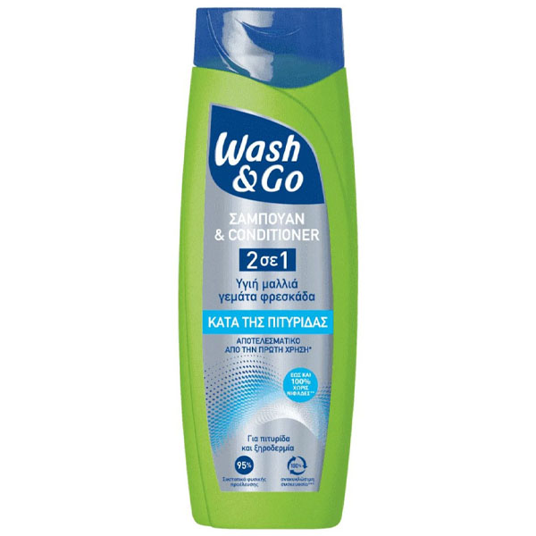 Wash & Go Shampoo 360ML - Anti-Dand