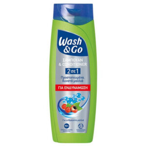 Wash & Go Shampoo 360ML - Fortyfying 2in1