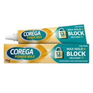 Corega Κρεμα Οδοντοστοιχιας 70GR - (max Hold & Block Mint)