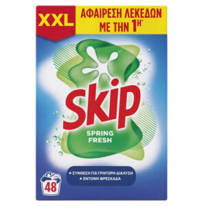 Skip Σκονη 3,120KG (48μεζ.) - (spring Fresh)