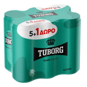 Βικος Tonic Κουτι 330ML - (5+1 Δωρο)