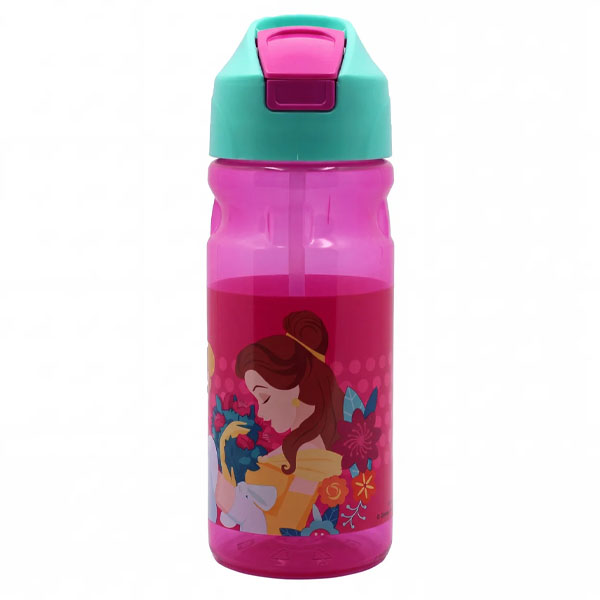 Παγουρι Πλαστικο Με Καλαμακι 500ML - (princess)