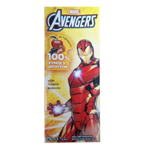 Avengers Χυμος 250ML - (μηλο-Σταφυλι-Φραουλα 100% Φυσικος)