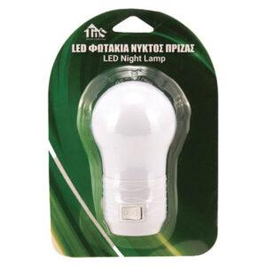 TnS Φωτάκι Νυκτός Πρίζας LED