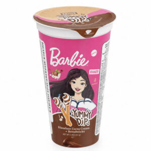 Yummi Dip Τραγανα Κριτσινακια Με Αλειμμα Κακαο 40gr. - (barbie)
