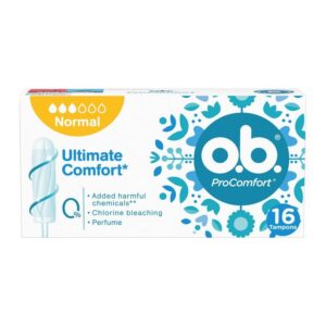 O.B. Tampons ProComfort 16τεμ. Normal Ultimate Comfort