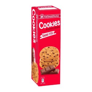 Παπαδόπουλου Cookies 180gr - Κομμάτια Σοκολάτας