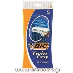 Bic Ξυραφακια Twin Easy (5τεμ.) - (precision)