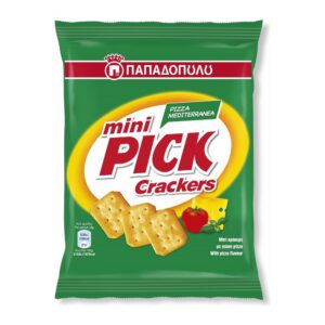 Παπαδόπουλου Mini Pick Crackers 70gr (Pizza Mediterranea)