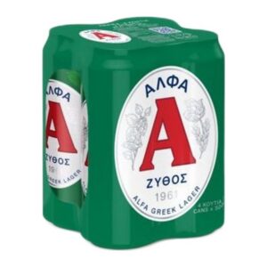 ΑΛΦΑ ΜΠΥΡΑ ΚΟΥΤΙ 500ml (4x500ml)