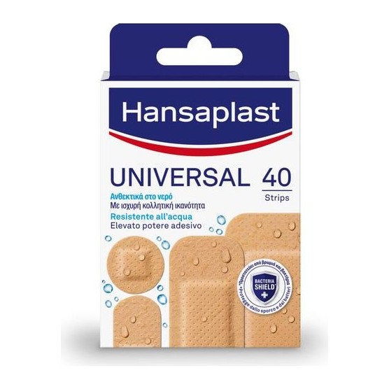 Hansaplast 40τεμ. (4 Μεγέθη)