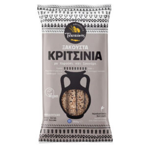 Τσατσακης Κριτσινια Ξακουστα 250gr. - (με Χαρουπι Και Σουσαμι)