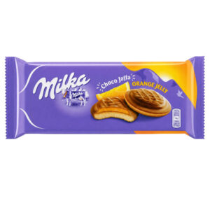 Milka Μπισκοτα Choco Jaffa 147GR - (orange Jelly)