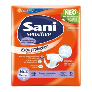 Sani Πάνες Ακράτειας No2 (15τεμ.) - Medium