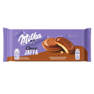 Milka Μπισκοτα Choco Jaffa 128GR - (chocolate Mousse-Choco Flavour)