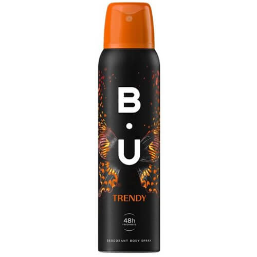 B.u. Deo Spray 150ML (trendy)