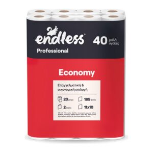 ENDLESS Χαρτί Υγείας Economy 2ply - 67gr x 40 Ρολά