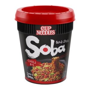 Cup Noodles Soba Wok Style Τσίλι 92gr
