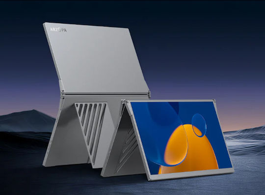 Arzopa E1 Φορητή Διπλή Οθόνη 15.6" Dual-Screen FHD IPS 1080P με Αναδιπλούμενη Βάση 360° - Image 5