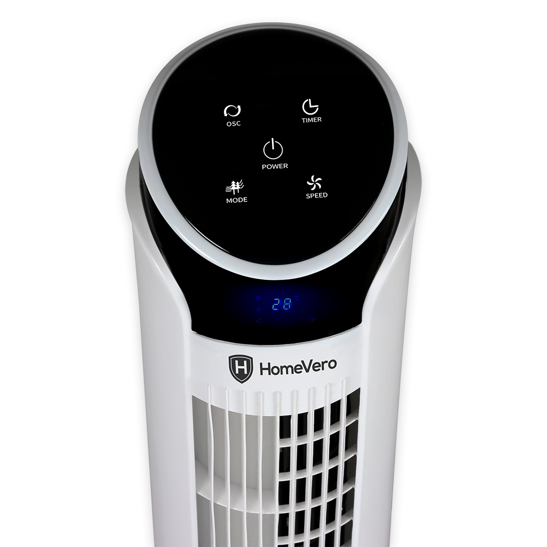 HomeVero Tower Fan with RC HV-DTF45W - Image 4