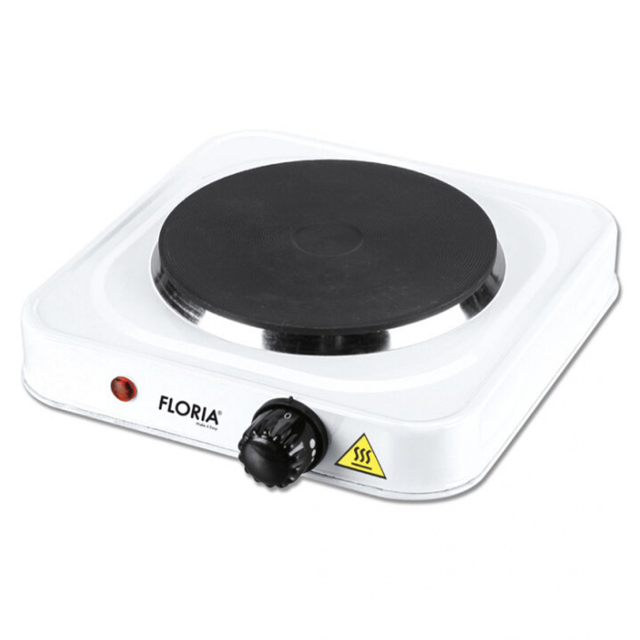 Single Hotplate (White) 17.5cm ZLN2829 - Image 2