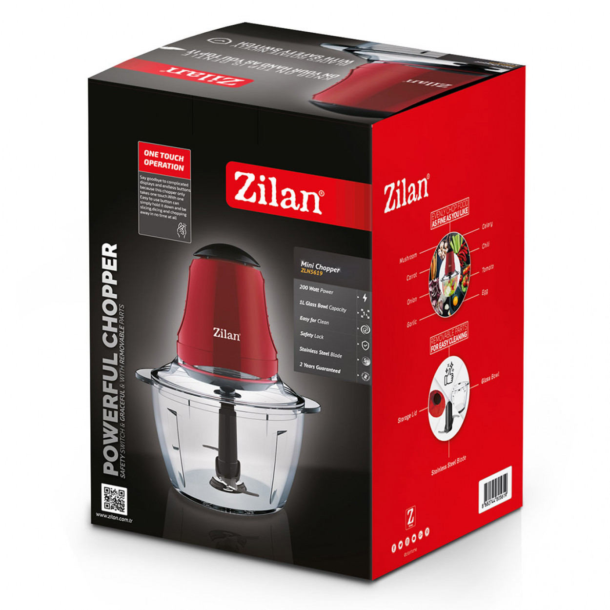 Chopper 1L 200W ZLN5619 - Image 3