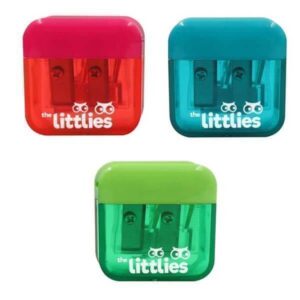 The Littlies Ξυστρα Διπλη Βαρελακι 35x35x13mm