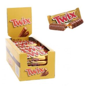 Twix 50GR - (25x50gr) (εισαγωγης)