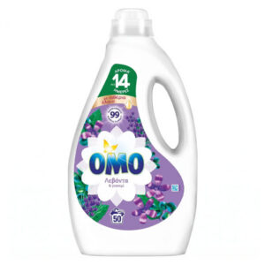 Omo Υγρο Πλυντηριου 50μεζ. (2,25 Lit) - (λεβαντα)