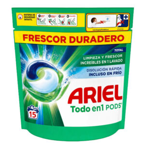 Ariel Pods Πλυντηριου Ρουχων 15τεμ. - (freshness)