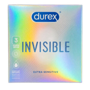 Durex Προφυλακτικα 3ΤΕΜ. - (Invisible) (Εισαγωγης)