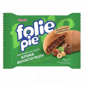 Folie Pie Σοκολατοπιτα Με Κρεμα Φουντουκιου (10x70gr.) - (700gr.)