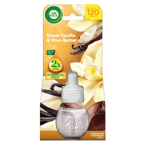 Air Wick Anταλακτικο 19ML - (Sweet Vanilla & Shea Butter)